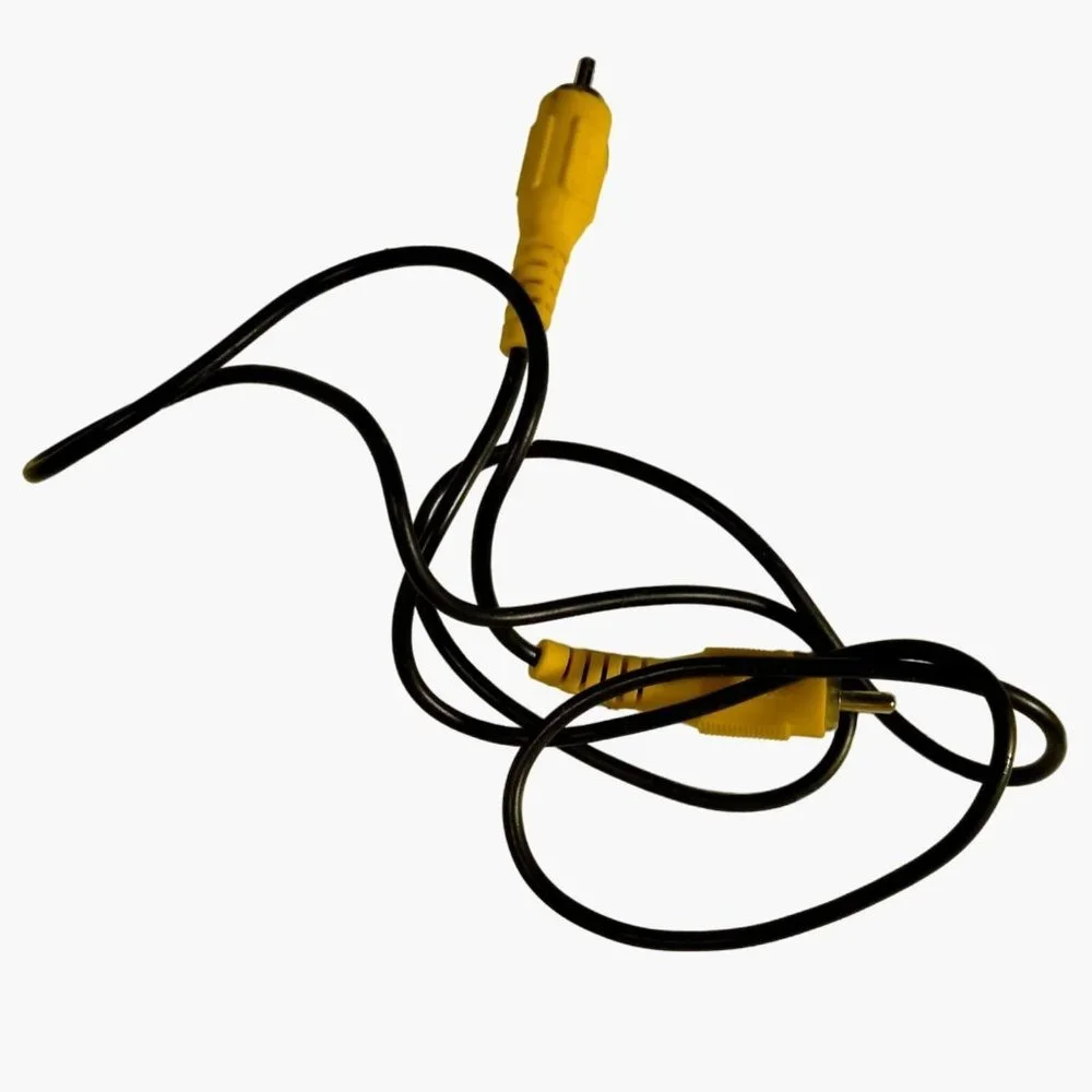 Yellow Video Cable Composite 2 Male ends